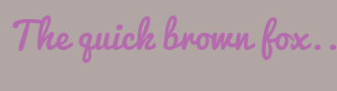 Image with Font Color B56AAE and Background Color B2A6A4